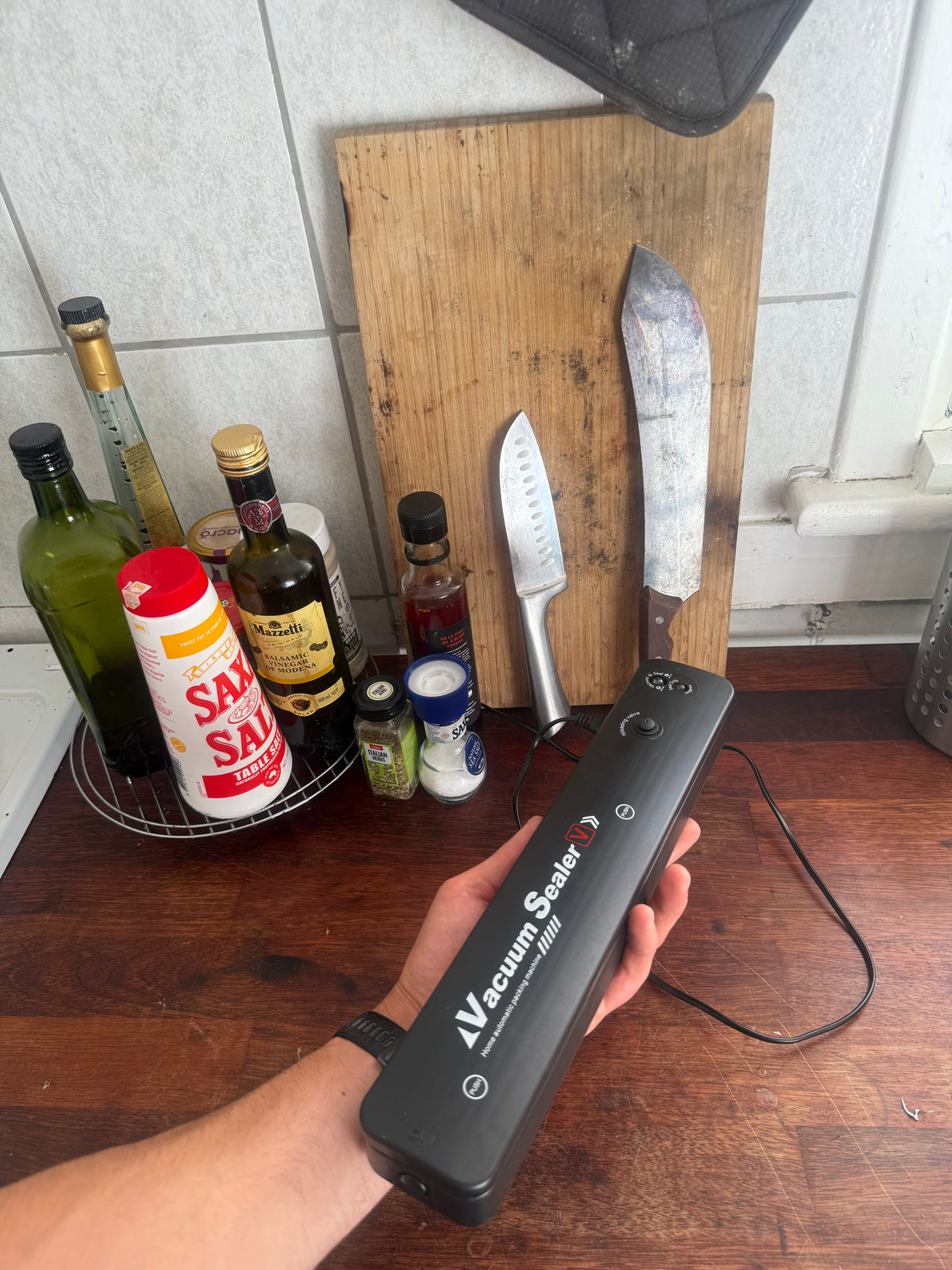 Bolsa Selladora al Vacío 🥑🥩🧊